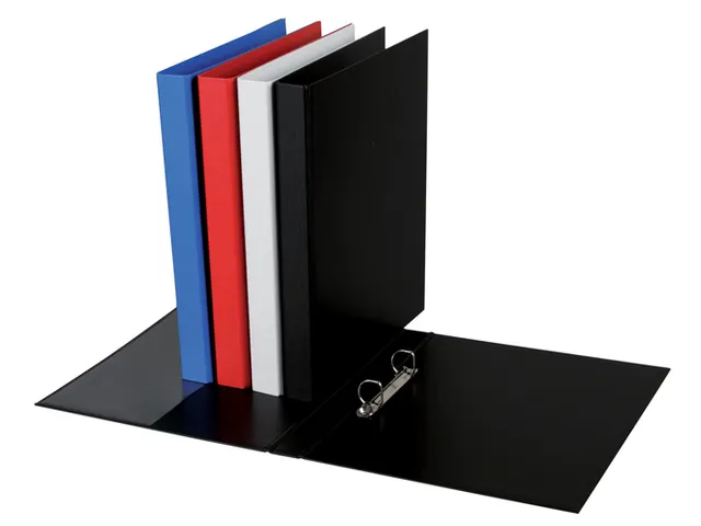 Ringband Quantore 2-Rings A4 20Mm Pp D-Mech Zwart