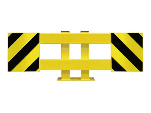Aanrijdbeveiliging Voor Stelling Uittrekbaar Tot 1300Mm Met Paal