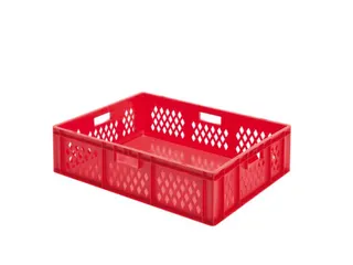 Euronorm-stapelbak 78liter Rood 210x800x600mm - 1