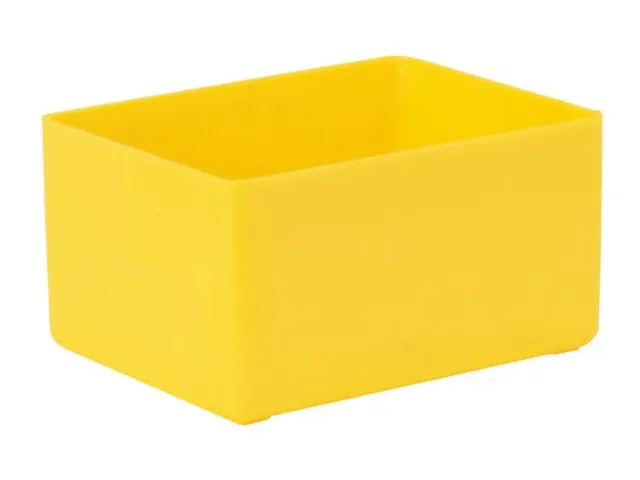 Bacs de rangement HxLxl 54x106x80mm jaune