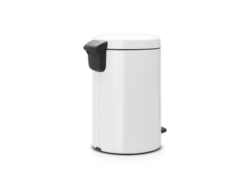 Pedaalemmer Newicon 12 Liter Metalen Binnenemmer Wit
