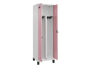 PBM-locker,HxBxD 1950x600x500mm,2vak,vak B 300mm,draaigrendel - 1