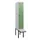 locker met bank,HxBxD 1950x300x815mm,1vak,vak B 300mm,draaigrendel