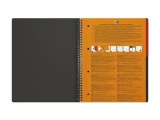 Spiraalblok Oxford International Activebook A4+ ruit 5mm - 5
