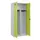 PBM-locker,HxBxD 1850x800x500mm,2vak,vak B 400mm,draaigrendel