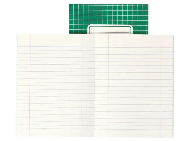 Schrift Qbasic 210x165mm ruit 10mm 80blz 70gr assorti