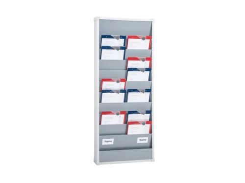 Werkplaats-/Opdrachtplanner Kunststof Profiel 1278x554mm 10 Rijen