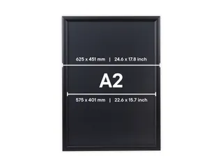 Kliklijst Europel Economy A2 25Mm Zwart - 4