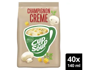 Cup-a-Soup Knorr machinezak Soep champignon crème 140ml - 2