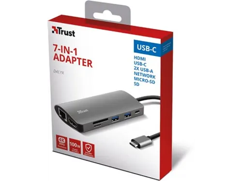 Dalyx 7-in-1 USB-C Multiport Adapter