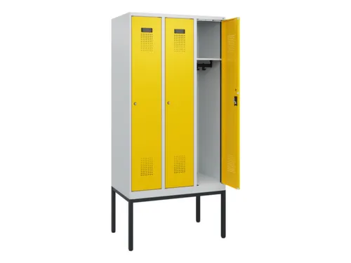 schoollocker,HxBxD 1950x900x500mm,3vak,vak B 300mm,cil.-slot