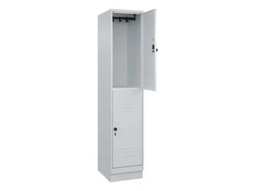 dubbeldekse locker,HxBxD 1950x400x500mm,1x2vak.,vak B 400mm