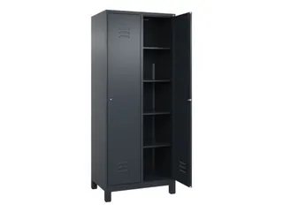 wasgoedverdeelkast,HxBxD 1950x800x500mm,vak B 400mm,cilinderslot - 2