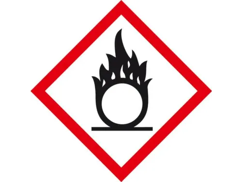 Gevarensymbool Brandbevorderend Lxb 26X26Mm Rol
