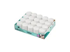 Bolsius Refills Relight/Q-Lights Navul Wit 24u, 4x20 Stuks