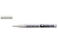 Viltstift PILOT Super SC-W-F lakmarker rond wit 1mm