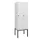 locker,HxBxD 1950x600x500mm,2vak,vak B 300mm,draaigrendel