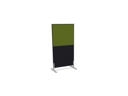 scheidingswand,HxB 1545x800mm,CC-zwart,BN7048-groen