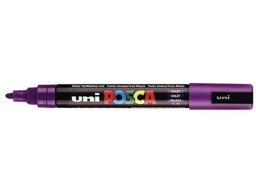 Verfstift Posca PC5M Medium Punt 1,8-2,5mm Paars