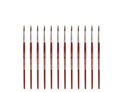 Penseel Kangaro Serie 120 rond Nr. 7 geitenhaar doos 12 stuks