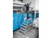 bordestrap,verrijdbaar,bordes H 1,2m,5treden,aluminium,4zwenkwielen
