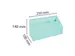 Trieur vertical / porte lettres 3 compartiments carton Aquarel - Coule