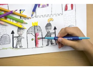 Watercup Faber-Castell Clic&Go blauw - 2