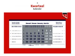 OUTLET Kwartaalkalender 2021 Quantore