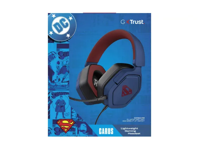Trust GXT 492SM Carus Gaming Headset bedraad Superman