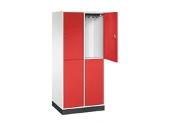 grootvolume garderobekast,HxBxD 1950x820x600mm,2x2vak.,vak B 360mm