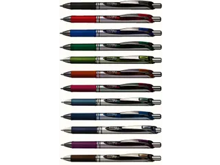 Gelschrijver Pentel Energel BL77 rood 0.4mm - 5