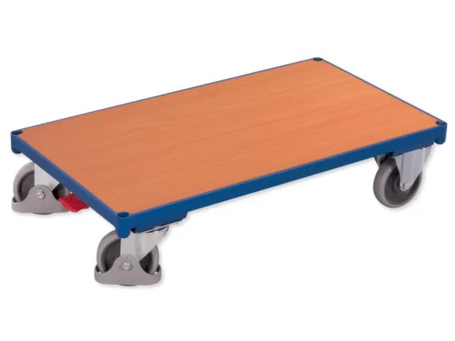 Platformwagen 500kg 1060x700mm Zonder Opbouw Ral 5010 Beuken