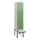 Dubbeldekse dekenkist,HxBxD 2120x400x815mm,1x2vak.,vak B 400mm