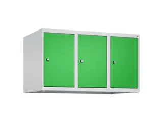 opzetkast,v. locker,3vak.,vak B 300mm,HxBxD 500x900x500mm,cilinderslot - 2
