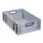 Euronorm-stapelbak 170x600x400mm Pp Wand/bodem Gesloten Grijs/blauw
