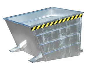 kiepbak,HxLxB 890x1445x800mm,0,65m³,draagverm. 1000kg,verzinkt - 1