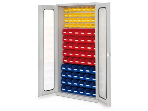 Bakkenkast Staalplaat 1950x1000x410mm Vensterdeuren