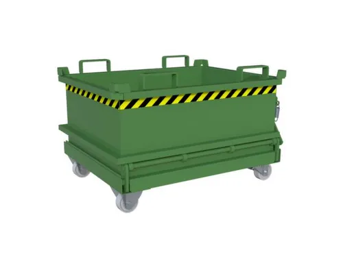 mini-bodemklepcontainer,HxLxB 625x800x1000mm,0,24m³,inrijbeugel,staal