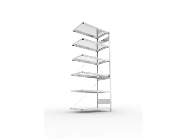 rayonnage modulaire,rayonnage suivant,CLIP,HxlxP 2500x1006x636mm