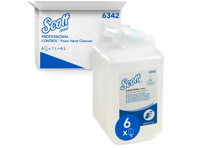 Handzeep Scott Control foam frequent gebruik 1000ml 6342