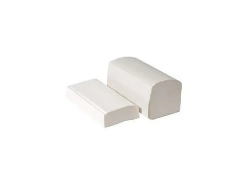 CMT Handdoekpapier Z-vouw Eco cellulose Wit 2-laags 24x21cm 20x160