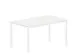 In hoogte verstelbaar bureau,HxBxD 720-840x1400x800mm,Bl-wit
