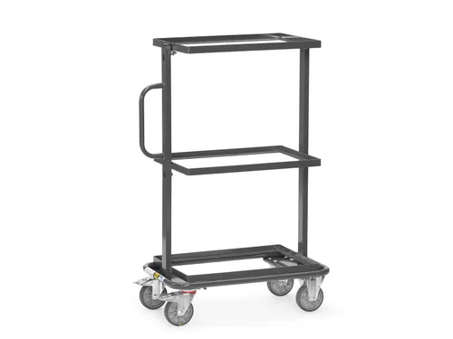 ESD-Bijzetwagen 92900 200kg 605x405mm open frame RAL7015