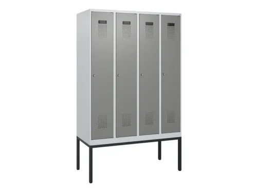 schoollocker,HxBxD 1950x1200x500mm,4vak,vak B 300mm,cil.-slot