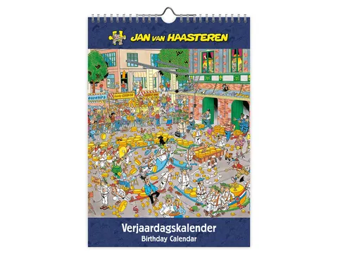 Calendrier anniversaire Jan van Haasteren A4