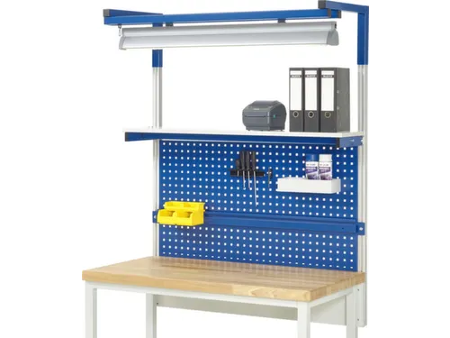 opbouwelement,v. werkbank,HxBxD 1380x1250x350mm,draagverm. 100kg,staal