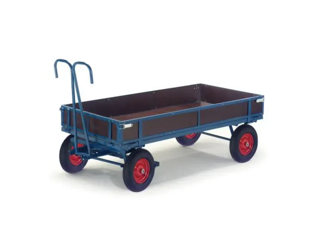 kratwagen,draagverm. 1500kg,laadvl. LxB 2460x1210mm,zeefdrukplaatplaat