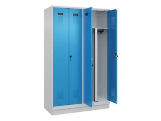 PBM-locker,HxBxD 1950x1200x500mm,4vak,vak B 300mm,draaigrendel - 1