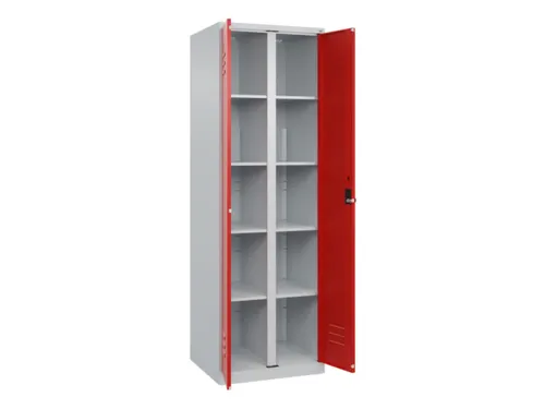 wasgoedverdeelkast,HxBxD 1850x600x500mm,vak B 300mm,draaigrendel