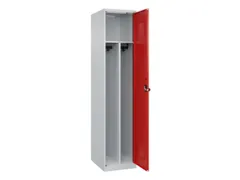 locker voor scheiding van kleding,HxBxD 1850x400x500mm,1vak